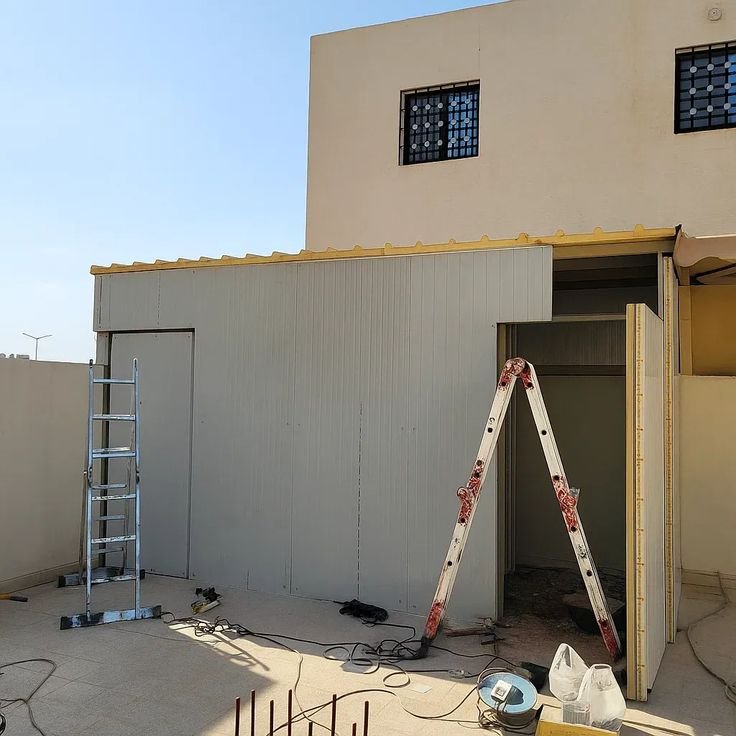 تنفيذ غرف حراسة ساندوتش بانل في الخبر