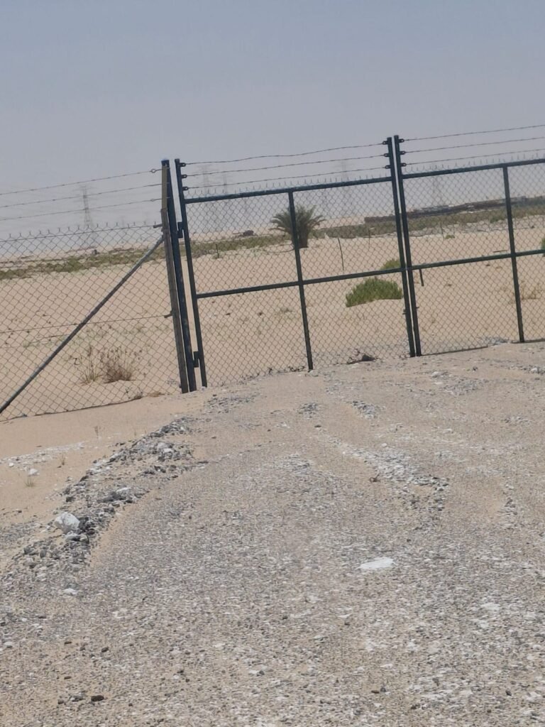 تحويش أراضي بالشبك في الدمام
